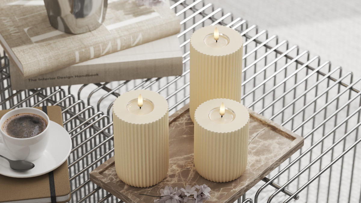 Naturlig tro LED Form med Wetlook ™ -design