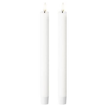 LED Kronljus 2 st, Ø 2,2 x 24,5 cm Vit