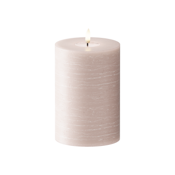 LEDs Vela pilar WetLook Ø 10 x 15 cm Rosa