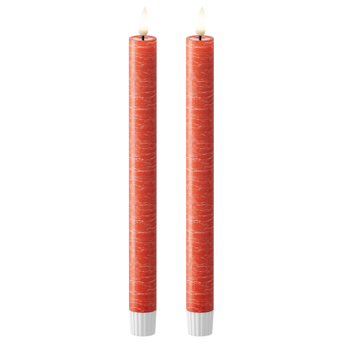 LED kroonvalgusti WetLook Ø 2,2 x 24,5 cm Punane