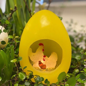 Kollasena avatud lihavõttemuna Deluxe Homeart 1