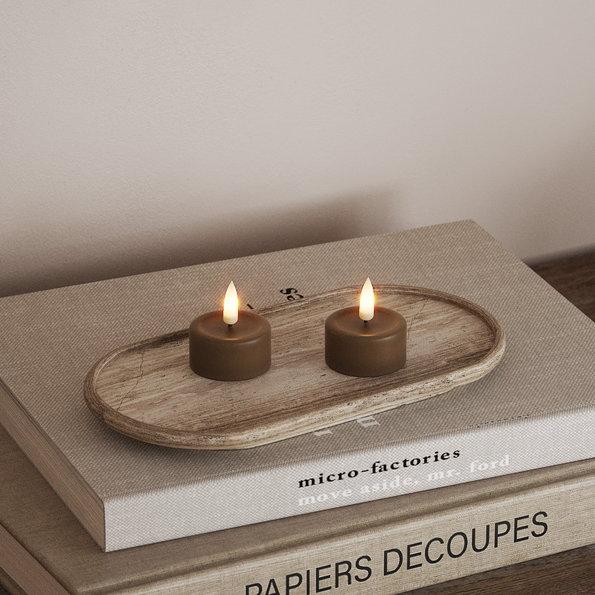 Deluxe Homeart Φωτιστικό τσαγιού LED 2 τεμ. Καραμέλα Φωτάκι τσαγιού LED 3