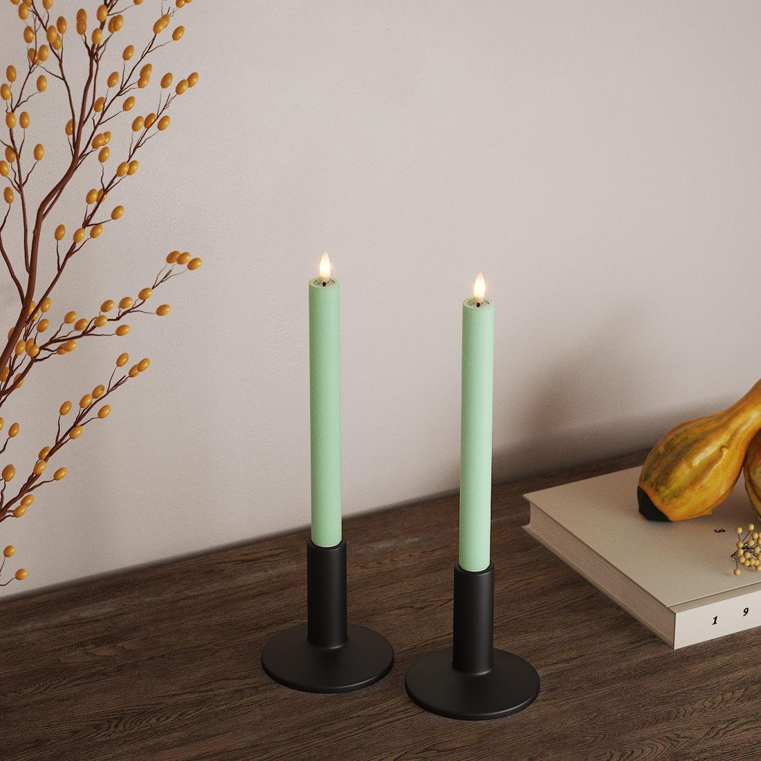 Deluxe Homeart LED Crown valgusti 2 tk, Ø 2 x 24 cm Münt LED-kroonvalgusti 4