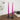 LED Kertlys med lakk, 2 stykker (38 cm) Fiolett
