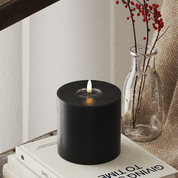 Deluxe Homeart LED plokkvalgusti Ø 10 x 10 cm Must LED-ploki tuli 4