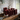 LED Pillar candle package - Burgundy - 6x 7.5 x 20 | 6x 10 x 20 cm