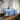 LED Pillar candle package - Ice Blue - 6x 7.5 x 20 | 6x 10 x 20 cm
