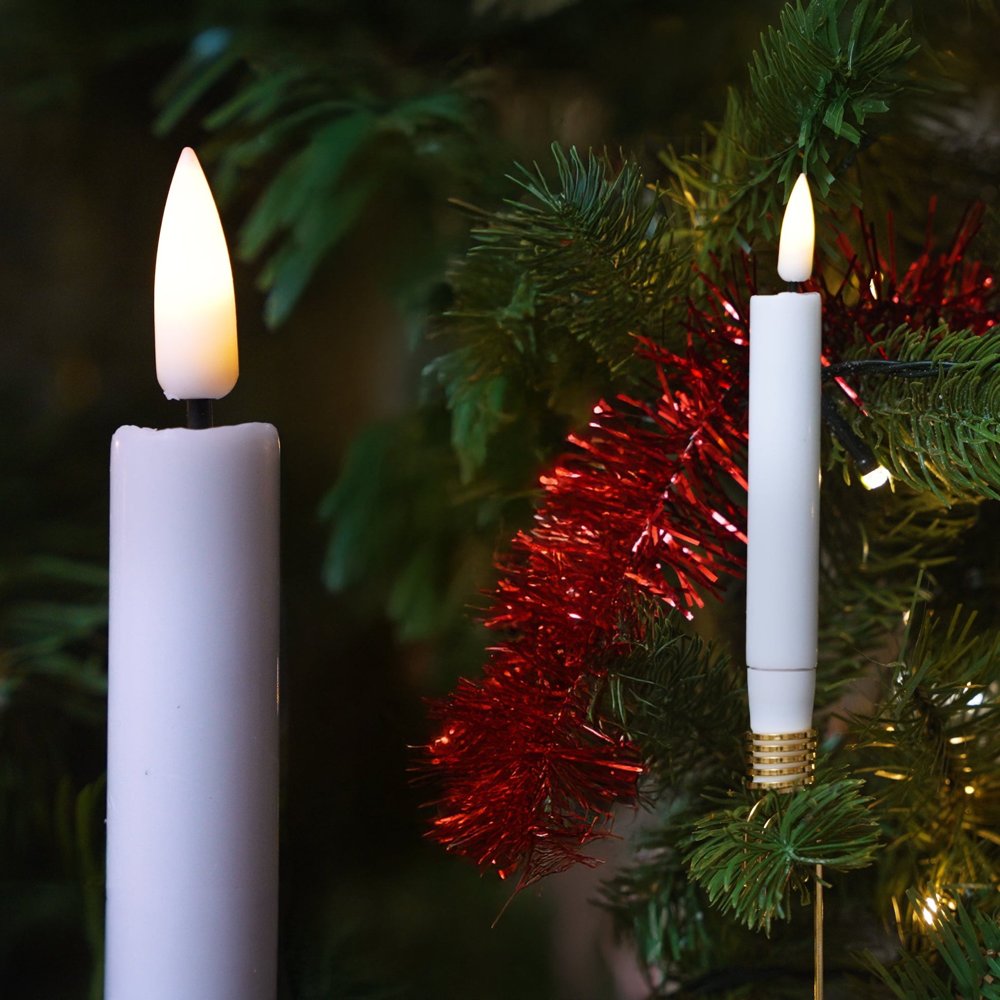 Deluxe Homeart Κεριά χριστουγεννιάτικου δέντρου επικαλυμμένα με κερί 6 τμχ Christmas 7